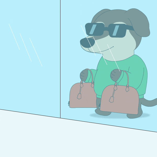 Leaving The Mall GIF by ChesterAbstract