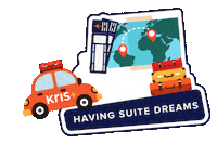 Travel Drive Sticker by KrisFlyer.Official