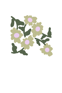 theleafstudio new flower green flowers Sticker