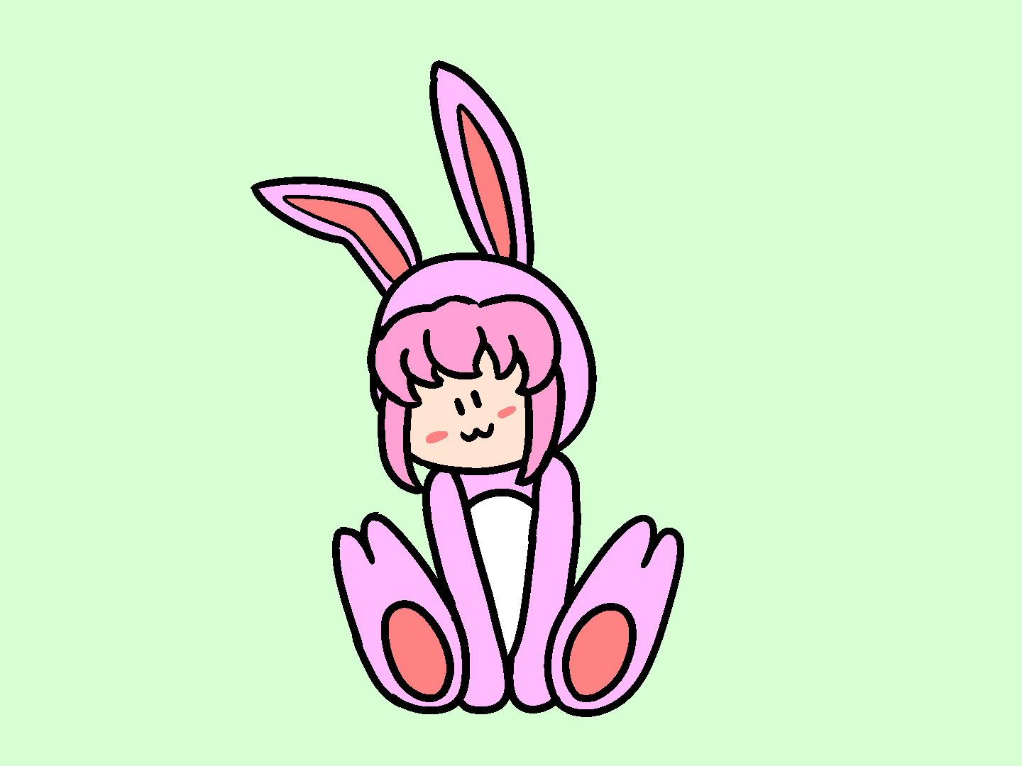 Girl Bunny GIF by ShibuichiWaika