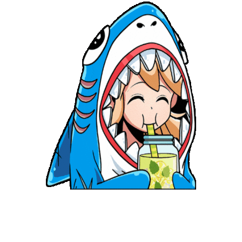 Girl Drinking Sticker by GAM3S.GG