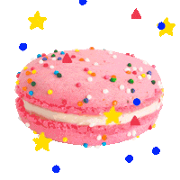 Macaron Sticker by Trophy Cupcakes
