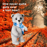 Polar Bear Fall GIF