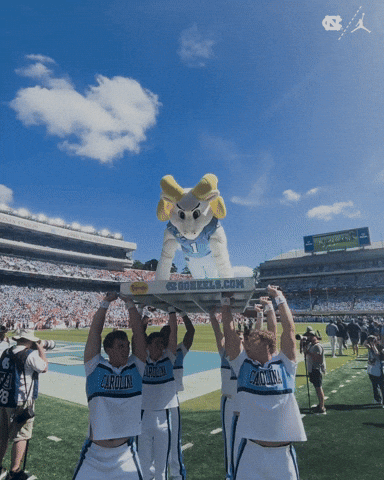 University Of North Carolina Football GIF by UNC Tar Heels