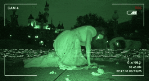 Theme Park Horror GIF