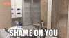 shame on you GIF by cerecdoctors