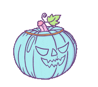 Jack O Lantern Halloween Sticker by Alba Paris