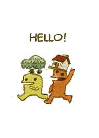 Hello Sticker by Tundra