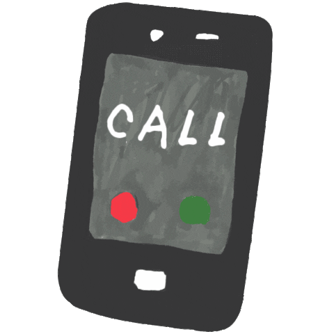 Phone Call Sticker by bcm_Uphone