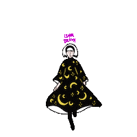 Witch Luna Sticker