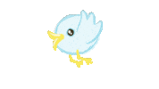LannaGreat bird social media twitter vogel Sticker
