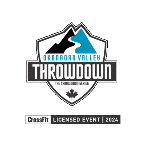 Okanagan Valley Throwdown Sticker by ThrowDown Series