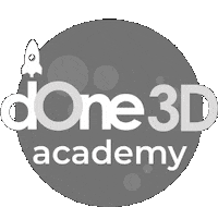 Academy Lua Sticker by dOne 3D