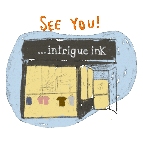 IntrigueInk store intrigue graphictee intrigueink Sticker