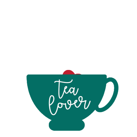 tea cup love Sticker by teapasar