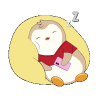 Good Night Sleeping Sticker by Pudgy Penguins