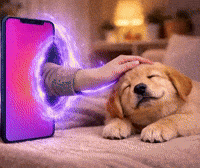 Mano Tocar GIF