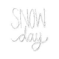 Snow Day Sticker