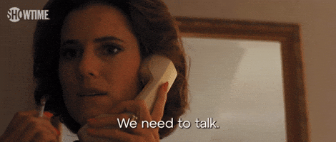 We Need To Talk