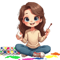 Boys Girls Easter Sticker