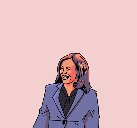 Kamala Harris GIF by Dan Blaushild