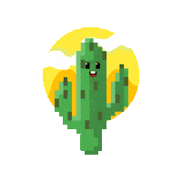 Dance Cactus Sticker