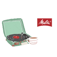 Coffee Drawing Sticker by Melitta Brasil