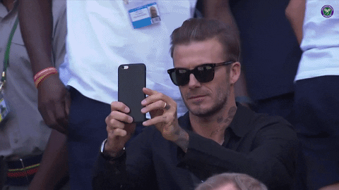 David Beckham Tennis GIF by Wimbledon