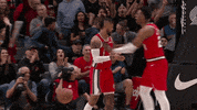 High Five Regular Season GIF by NBA