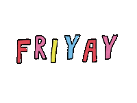 Fun Friday Sticker by Eastcoast Church