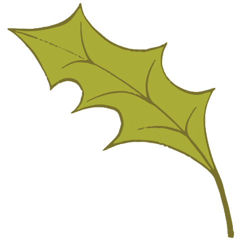 jessnicolehandmade giphyupload christmas winter leaf Sticker