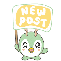 Jump Post Sticker