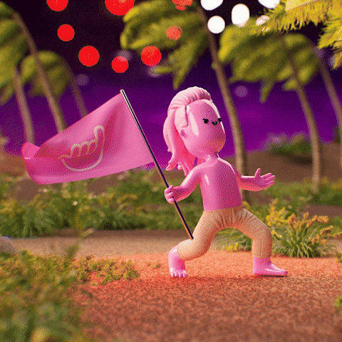 Independence Day Flag GIF by Good Vibes Club