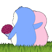 Cant Stop Loving You Sticker by Pudgy Penguins