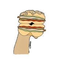 loxinabox salmon deli bagel shabbat Sticker