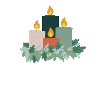 Advent Eukalyptus Sticker by 180gradsalon