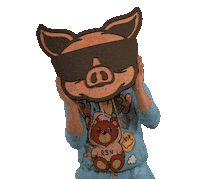 Ribs Sticker by Crazy Pig