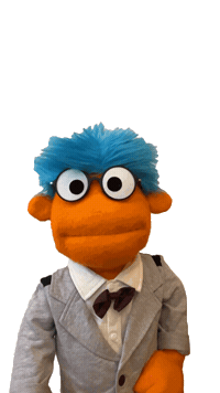 Puppet What Sticker by COMIKACOMPANY