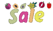 MyLittleBabyRock sale fruit kidswear kids fashion Sticker
