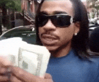 French Montana Money GIF by Dobbi Apparel