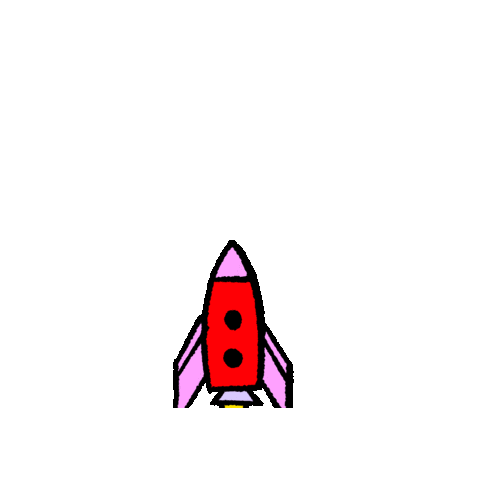 Rocket Sticker by Storm Consulting GmbH