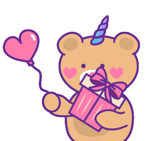 Celebrate Happy Birthday Sticker by Jessica Lau