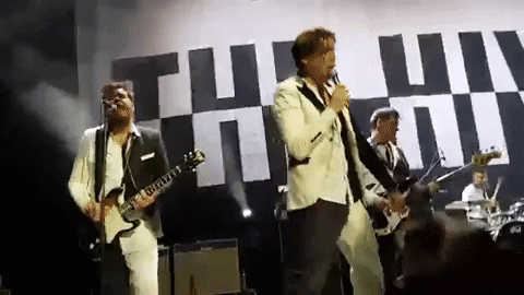ruidofm giphygifmaker thehives GIF