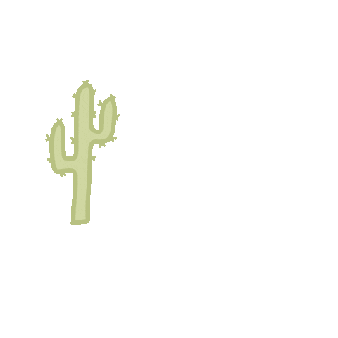 madisonelizabethdesigns cool cactus desert pun Sticker
