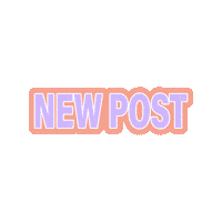 gracebranding new new post post purple Sticker