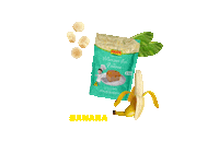 Banana Bolo Sticker by Amafil