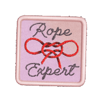 cinemaqueer queer camp scout rope Sticker