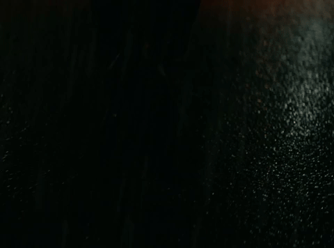 Walking in rain