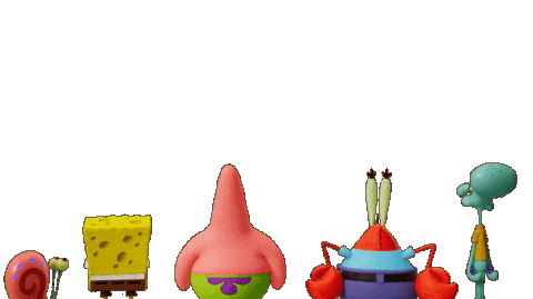 Watching Spongebob Squarepants Sticker by The SpongeBob Movie: Search for SquarePants