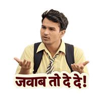 Reply Haryanvi Sticker by STAGE APP - OTT for Bharat